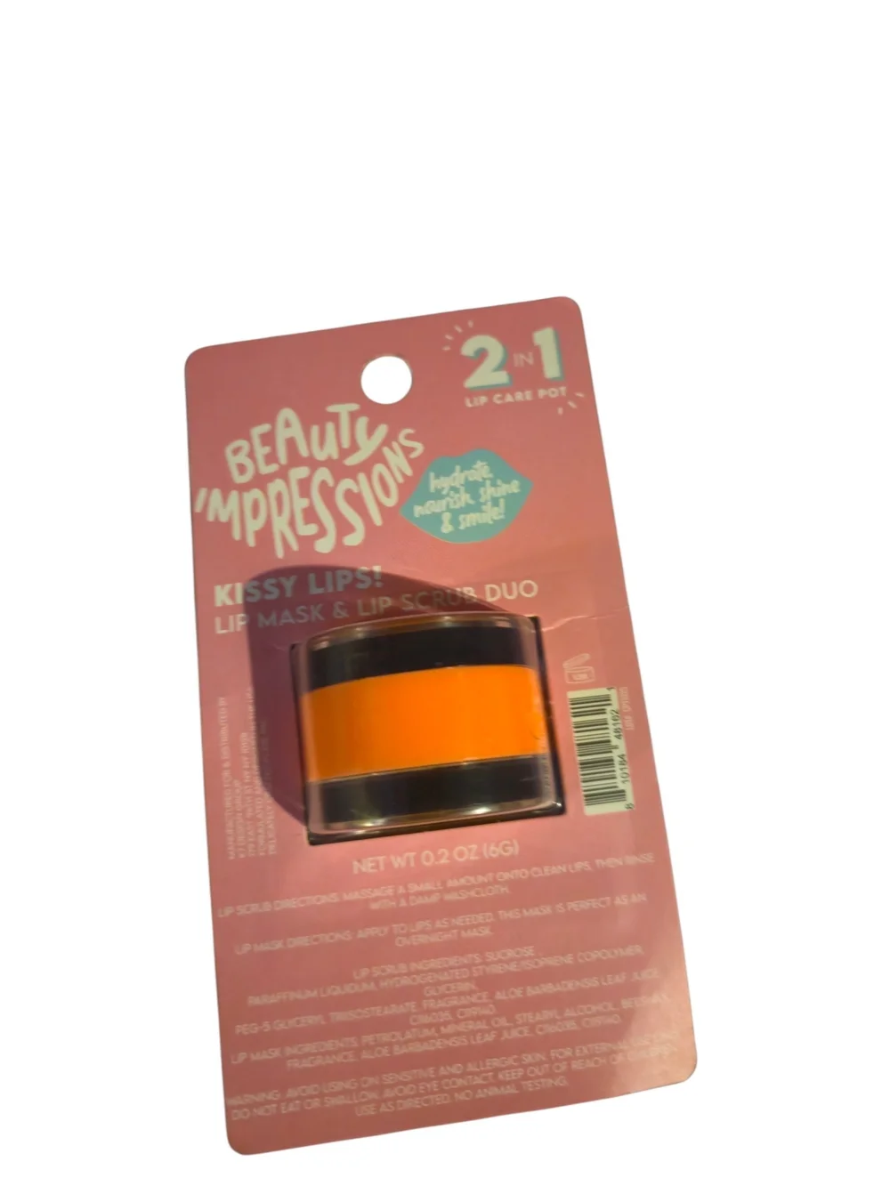 Impressions Kissy Lips Lip Mask & Scrub Duo -